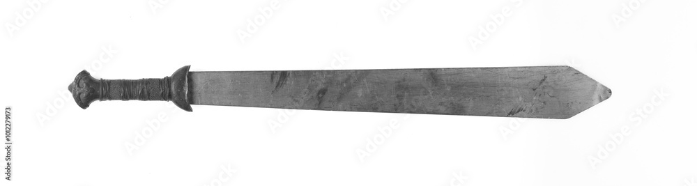ancient spartan sword isolated on white background ancient spartan sword isolated on white background
