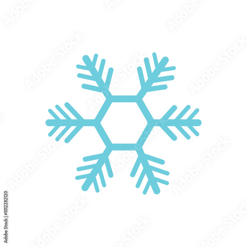 blue/black Snow icon. snowflake icon vector. Snowflakes template. Snowflakes icons. snowflake freeze winter logo.