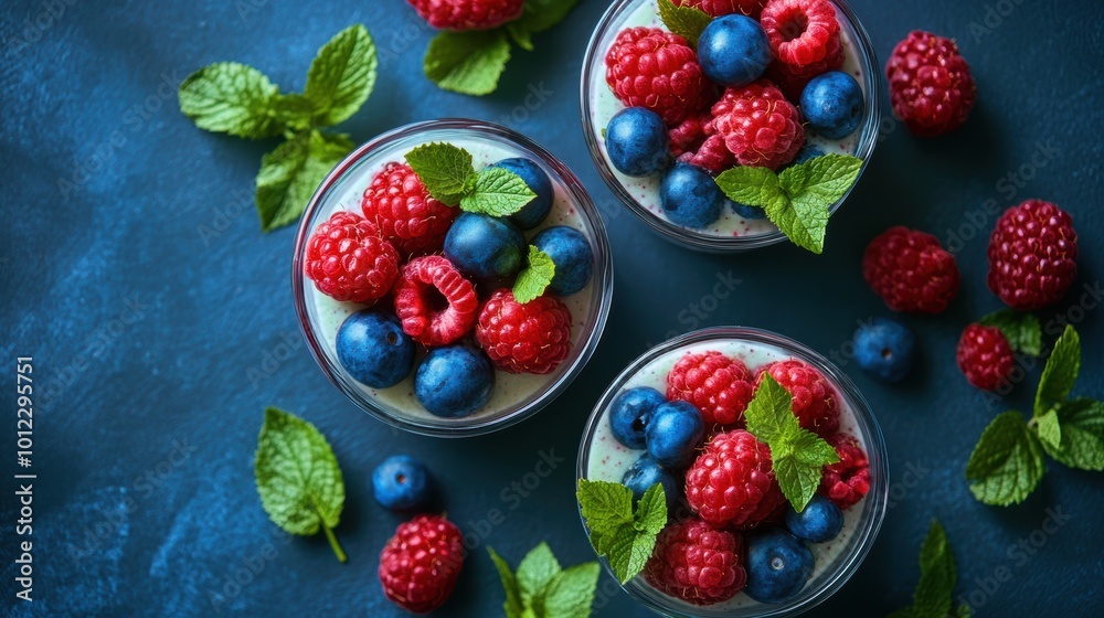 Delicious low carb dessert with stevia and fresh berries - perfect for healthy eating and special occasions Delicious low carb dessert with stevia and fresh berries - perfect for healthy eating and special occasions