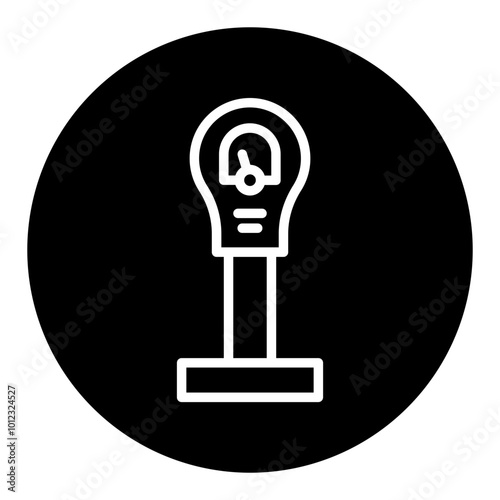 Parking Meter Vector Icons