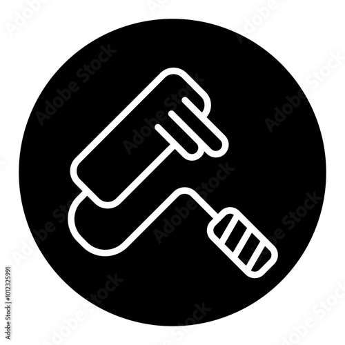 Paint Roller Vector Icons