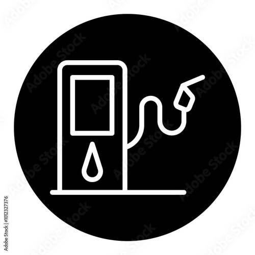 Gas Station Vector Icons