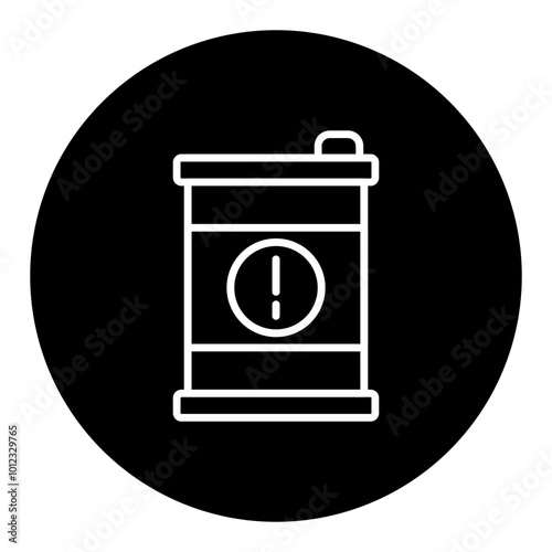 Toxic Waste Vector Icons