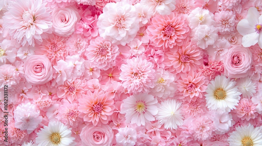 Soft Pink Floral Background for Creative Projects Soft Pink Floral Background for Creative Projects
