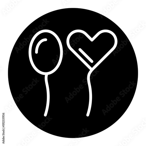 Balloons Vector Icons
