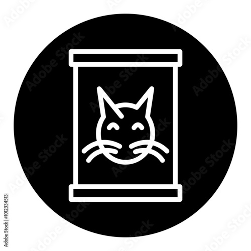 Cat Food Vector Icons