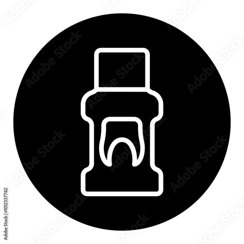 Mouthwash Vector Icons