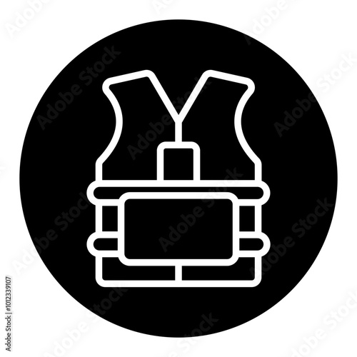 Life Vest Vector Icons