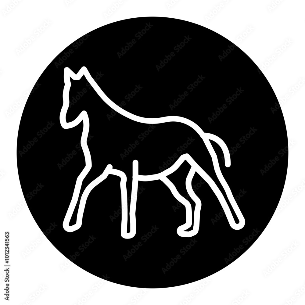 Obraz premium Horse Vector Icons