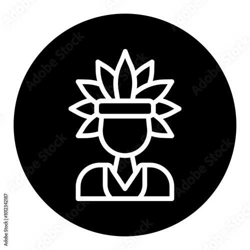 Native American Vector Icons