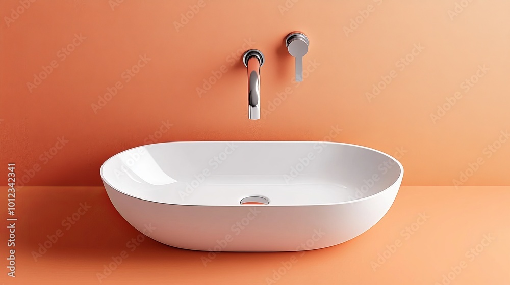 A compact undermount sink integrated into a stylish countertop, displayed against a bright background to emphasize its seamless design. A compact undermount sink integrated into a stylish countertop, displayed against a bright background to emphasize its seamless design.