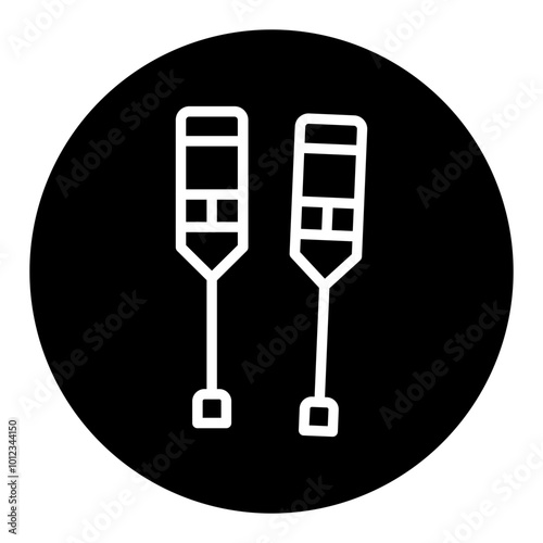 Crutch Vector Icons