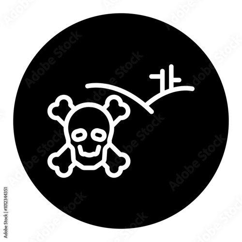 Skull Island Vector Icons