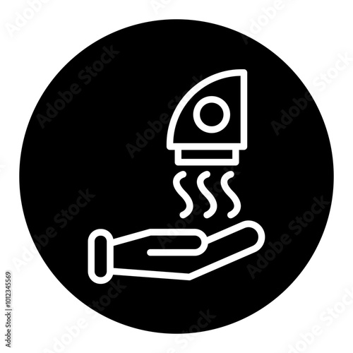 Hand Dryer Vector Icons