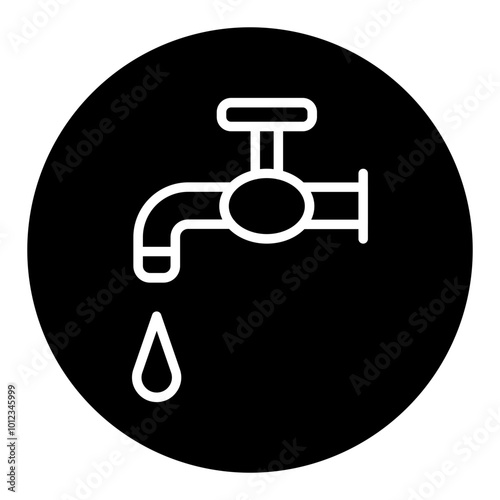 Water Tap Vector Icons