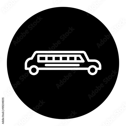 Limousine Vector Icons