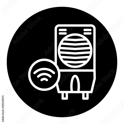 Smart Cooler Vector Icons