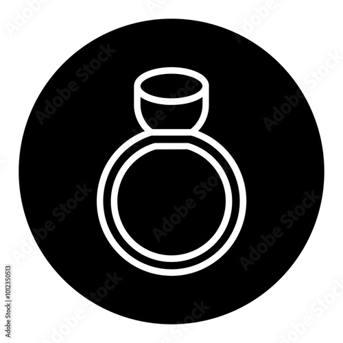 Engagement Ring Vector Icons