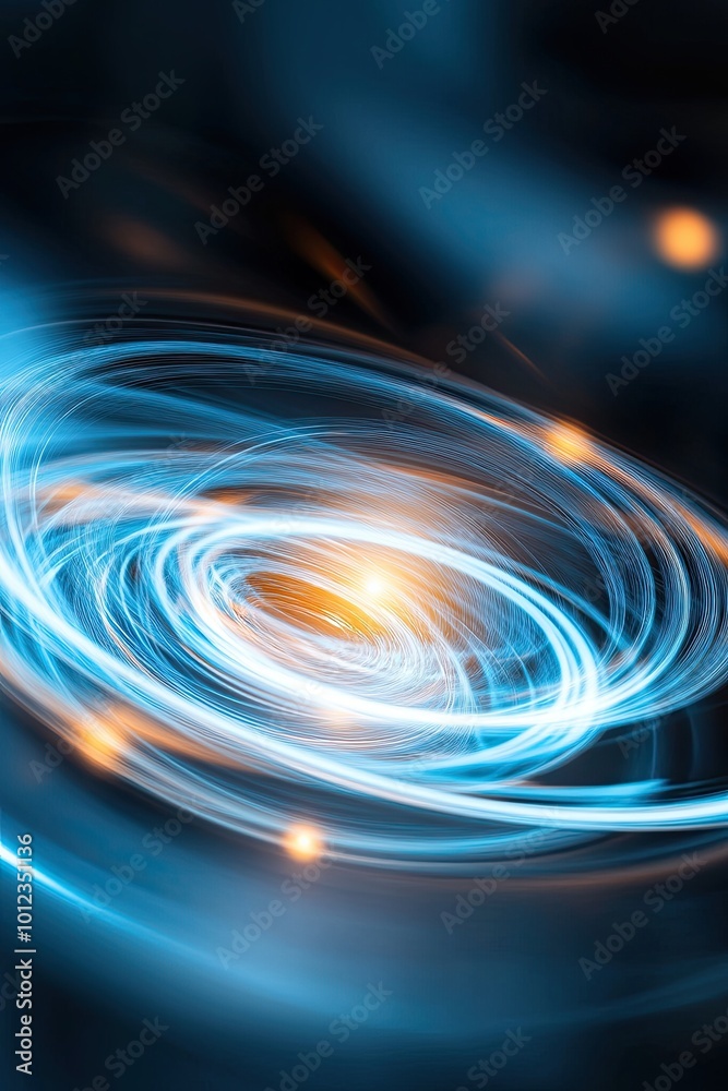 Modern Quantum Representation of Swirling Energy in a Vibrant Cosmic Landscape Modern Quantum Representation of Swirling Energy in a Vibrant Cosmic Landscape