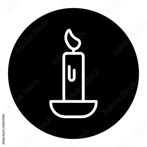 Candle Vector Icons