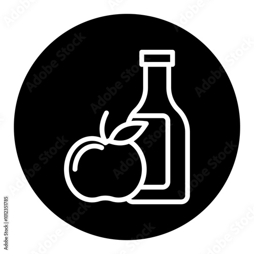 Cider Vector Icons