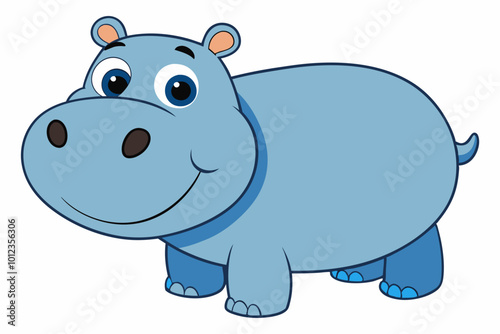 Animal Hippo Sublimation Designs: Vector Illustrations, Cartoons, Clipart, Line Art, Hippo sublimation designs: vector, clipart, cartoons, and line art for digital products and prints. photo