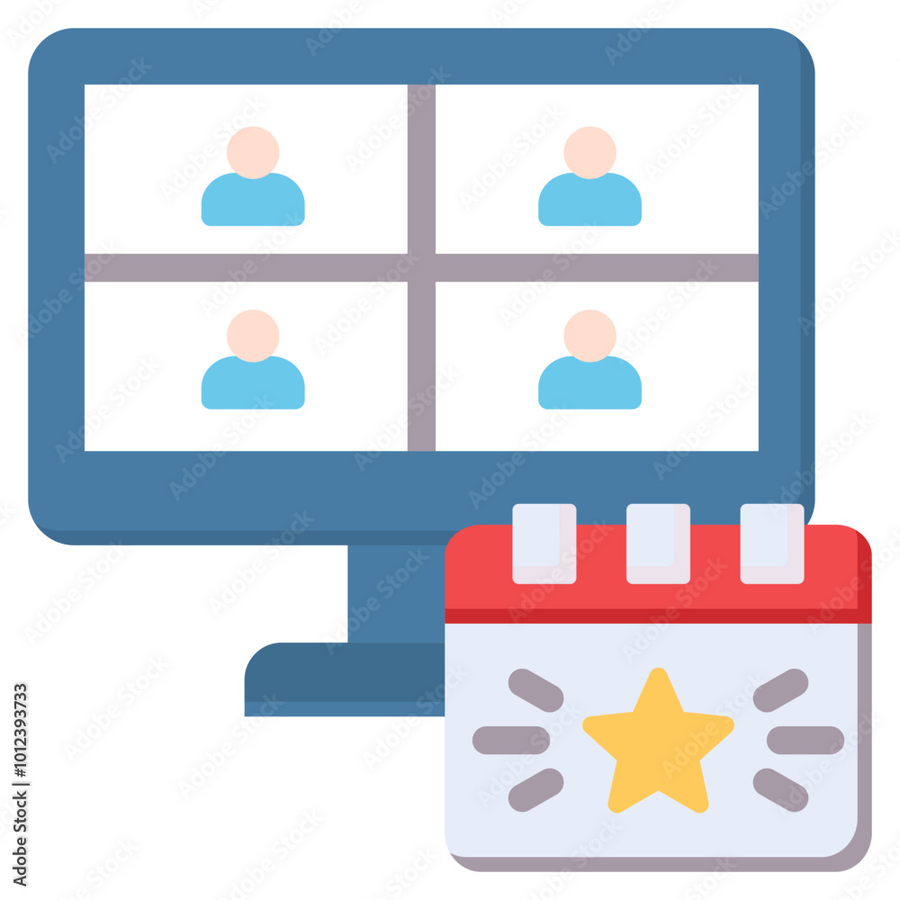 Virtual Event Icon Virtual Event Icon