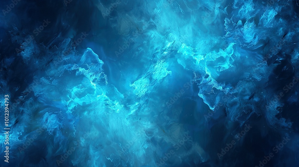 Abstract Swirling Blue and White Pattern Abstract Swirling Blue and White Pattern