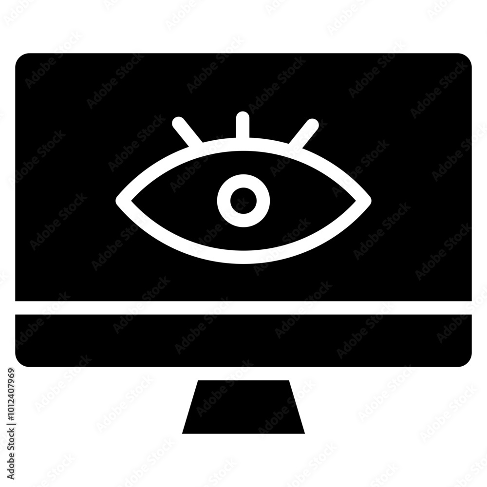 Monitoring Icon Element For Design Monitoring Icon Element For Design