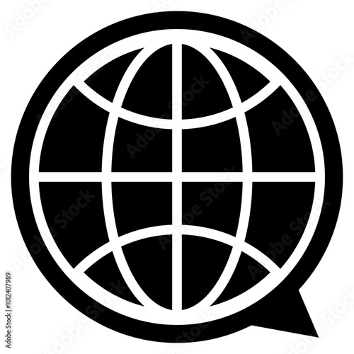 Internet Talk Icon Element For Design