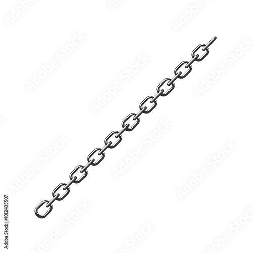 Chain design PNG