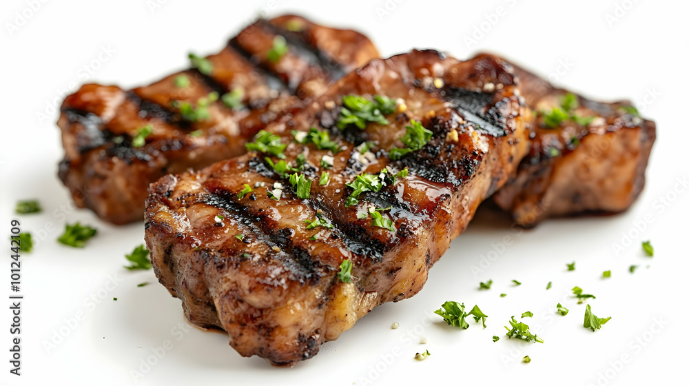Grilled Pork Steak Photo - Aromatic, Delicious, and Cooked to Perfection Grilled Pork Steak Photo - Aromatic, Delicious, and Cooked to Perfection