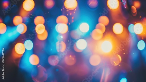 Colorful Bokeh Lights for Abstract Backgrounds