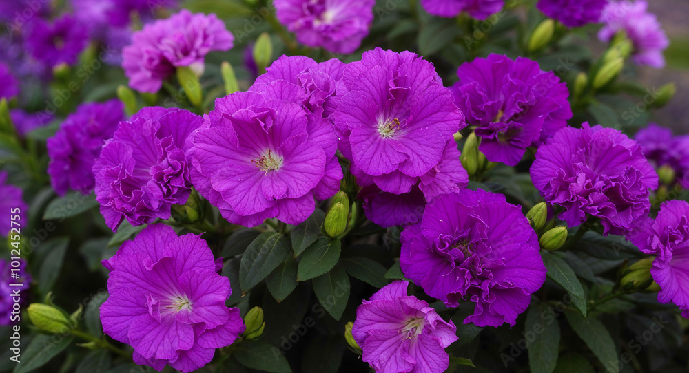 Purple lisianthus flowers background Purple lisianthus flowers background