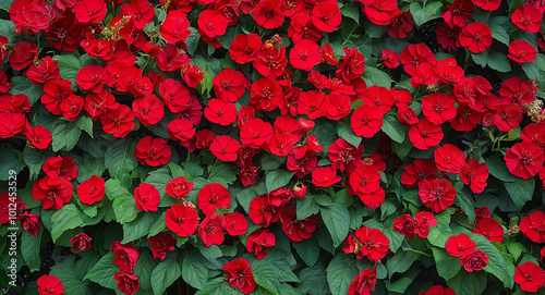 Red wallflower flowers background