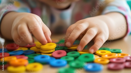 An engaging illustration showcasing the concept of math counting, featuring colorful numbers and playful counting elements designed for educational purposes. 
