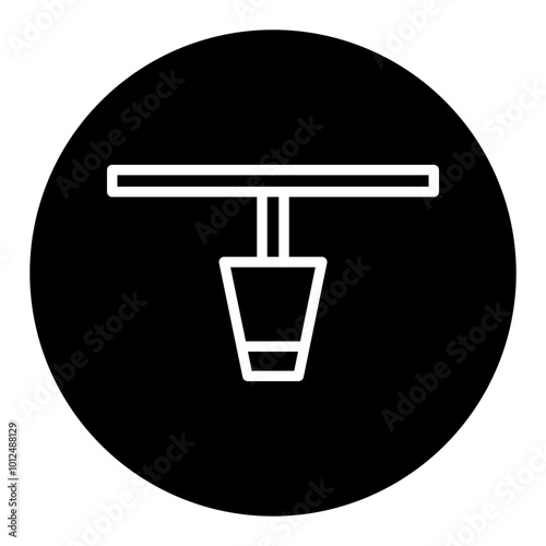Ceiling Lamp Vector Icons