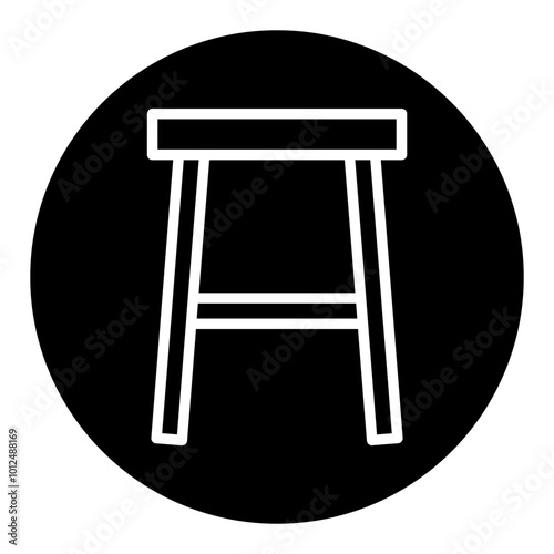 Stool Vector Icons