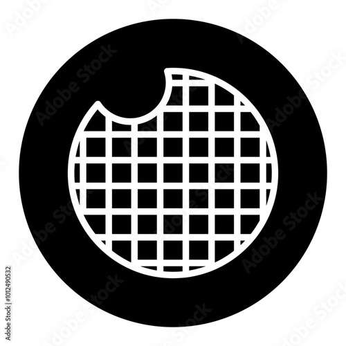 Waffle Vector Icons