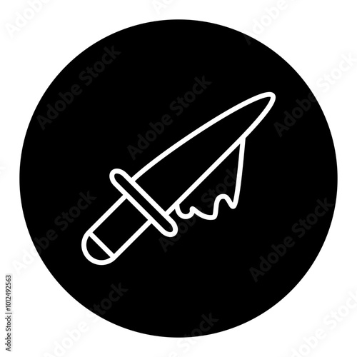 Knife Blood Vector Icons
