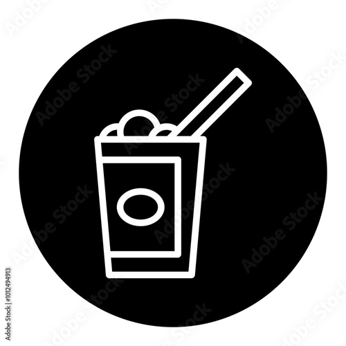 Yogurt Vector Icons