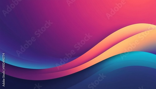 Duotone Gradients simple minimalist illustration background