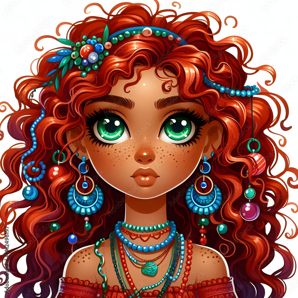 Ilustraciones nena mujer rostros Ilustraciones nena mujer rostros