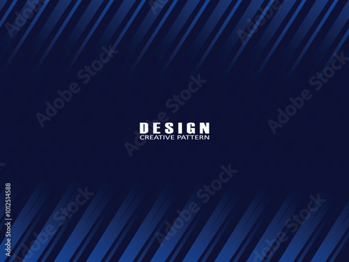 Premium background design with diagonal shiny blue lines pattern. Vector horizontal template for banner ,digital business, contemporary formal invitation, luxury voucher, prestigious gift certificate.