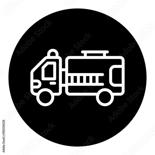 Fire Truck Vector Icons