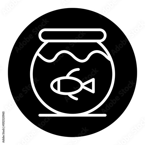 Fish Tank Vector Icons