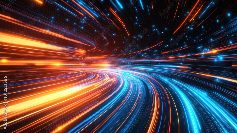 Abstract Light Trails Abstract Light Trails