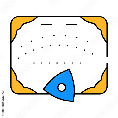 ouija board for communicating with spirits line icon vector. ouija board for communicating with spirits sign. isolated symbol illustration