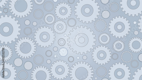 abstract mechanical gear background concept