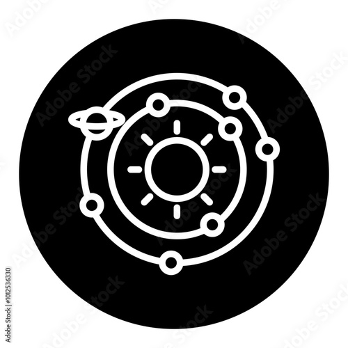 Solar System Vector Icons